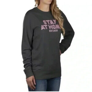 MODERN CANVAS STAY AT HOME EST 2020 SWEATER